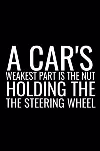 ACar's Weakest Part Is The Nut Holding The Steering Wheel