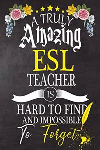 A Truly Amazing ESL Teacher Is Hard To Find And impossible To Forget