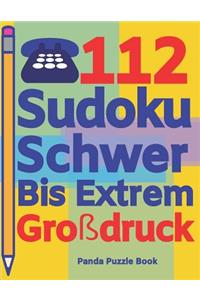 112 Sudoku Schwer Bis Extrem Großdruck