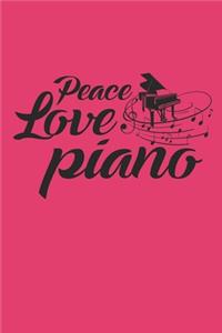 Peace Love Piano