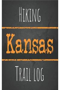 Hiking Kansas trail log