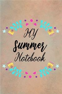 My Summer Notebook