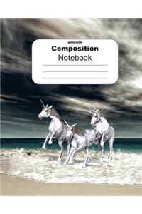 Unicorn Composition Notebook