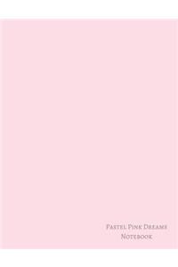 Pastel Pink Dreams Notebook