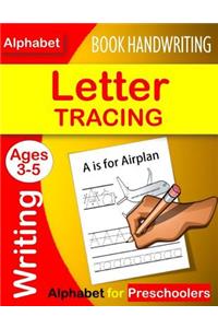 Letter Tracing Book Handwriting Alphabet for Preschoolers