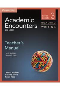 Academic Encounters Level 3 Teacher's Manual Reading and Writing