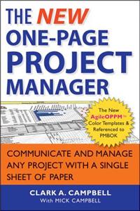 New One-Page Project Manager