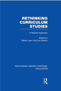 Rethinking Curriculum Studies