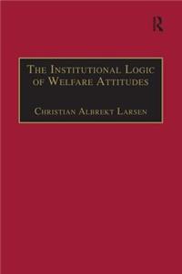 Institutional Logic of Welfare Attitudes