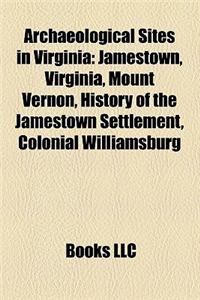 Archaeological Sites in Virginia