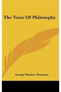 Voice Of Philosophy