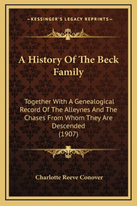 A History Of The Beck Family