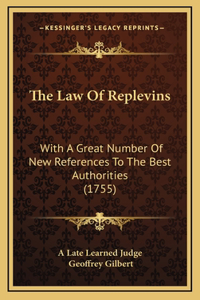 The Law Of Replevins