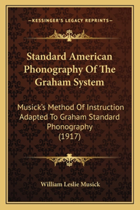 Standard American Phonography Of The Graham System