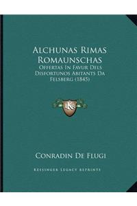Alchunas Rimas Romaunschas