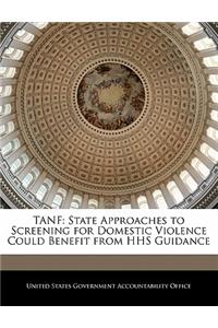 Tanf: State Approaches to Screening for Domestic Violence Could Benefit from HHS Guidance