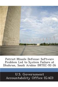 Patriot Missile Defense
