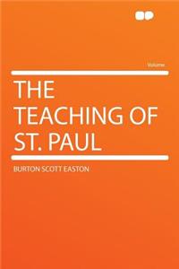 The Teaching of St. Paul