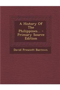 A History of the Philippines...