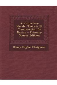Architecture Navale