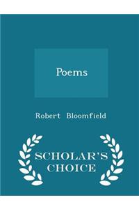 Poems - Scholar's Choice Edition