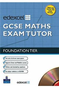 Edexcel GCSE Maths Exam Tutor: Foundation (Workbook and CD-ROM)