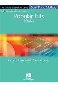 Popular Hits Book 2 Hal Leonard Student Piano Library Adult Piano Method - Book with Online Audio