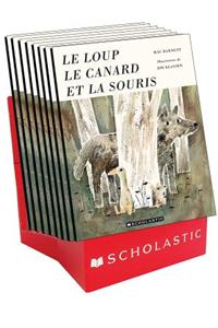 Le Loup, Le Canard Et La Souris Pr?sentoir de Comptoir 8 Exemplaires
