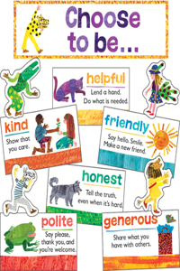 World of Eric Carle(tm) Positive Character Traits Mini Bulletin Board Set