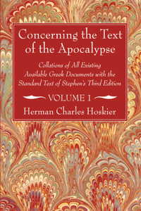 Concerning the Text of the Apocalypse, 2 Volumes