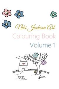 Niki Jackson Art Colouring Book