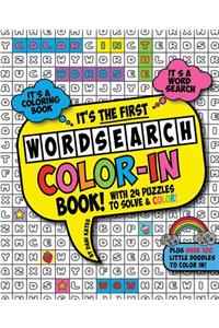 The First Word Search Color-In Book
