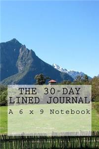 The 30-Day Lined Journal