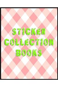 Sticker Collection Books