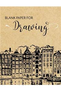 Blank Paper For Drawing