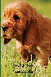 Check & Debit Card Register (BONUS Notes area/7 X 10 inches)