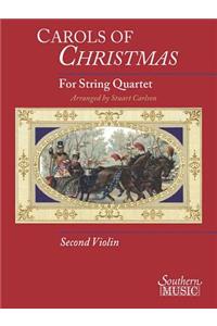 Carols of Christmas for String Quartet Violin 2 Book