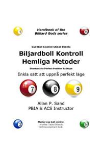 Cue Ball Control Cheat Sheets (Swedish): Easy Ways to Perfect Position