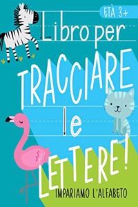 Libro per tracciare le lettere