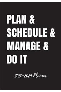 2020-2029 Planner