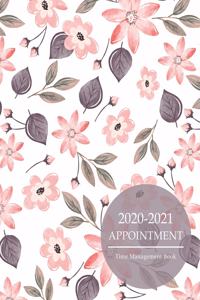 Hourly Appointment Book 2020-2021