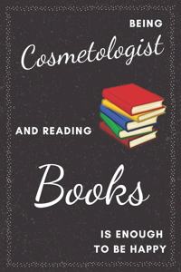 Cosmetologist & Reading Books Notebook