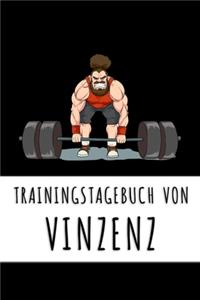 Trainingstagebuch von Vinzenz