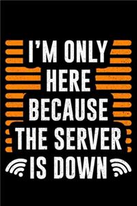 I'm Only Here Because the Server Is Down