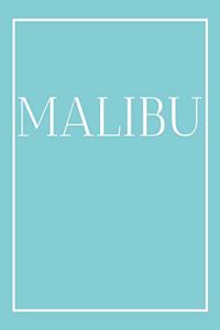 Malibu: A decorative book for coffee tables, end tables, bookshelves and interior design styling Stack coastline books to add decor to any room. Ideal for y