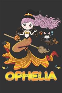 Ophelia: Ophelia Halloween Beautiful Mermaid Witch Want To Create An Emotional Moment For Ophelia?, Show Ophelia You Care With This Personal Custom Gift With