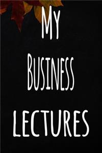 My Business Lectures
