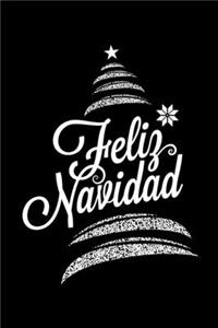 Feliz Navidad: Journal / Notebook / Diary Gift - 6"x9" - 120 pages - White Lined Paper - Matte Cover