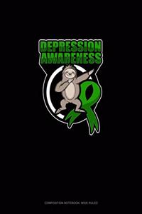 Depression Awareness Sloth