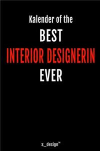 Kalender für Interior Designer / Interior Designerin